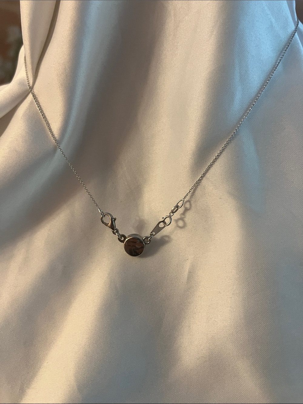 Sparkling Sterling Silver Heart Pendant Necklace - Timeless Sparkle - Picture 4 of 9